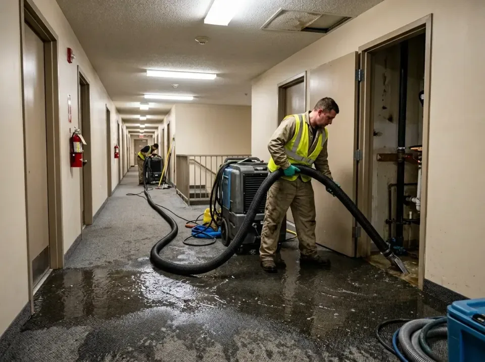 multi-unit-apartment-hallway-f-005 — frequently asked questions, Emergency Burst Pipe Water Extraction & Removal in Normal,…